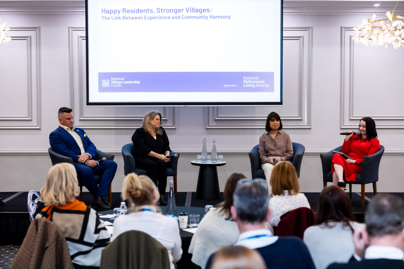 The Happy Residents, Stronger Villages panel at the National Village Leadership Forum